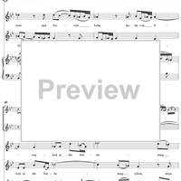 "Du wahrer Gott und Davids Sohn", Duet, No. 1 from Cantata No. 23: "Du wahrer Gott und Davids Sohn" - Piano Score