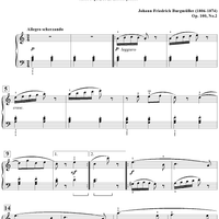 Arabesque - from 25 Progressive Pieces, Op. 100, No. 2
