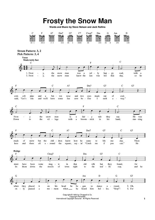 Frosty The Snow Man