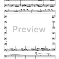 Suite No. 3 in C - Score