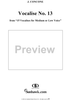 15 Vocalises for Medium or Low Voice, Op. 12: No. 13