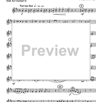 Royal Garden Blues - Clarinet 3 in B-flat (op. Alto Cl.)