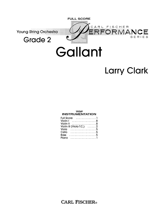Gallant - Score
