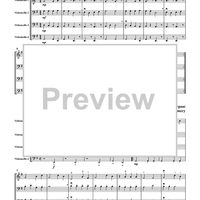 Twenty Folk Tunes for Cello Quartet (or Trio) - Score