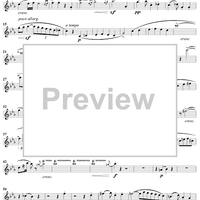 Suite, Op. 34, No. 1 for Flute and Piano - Flute