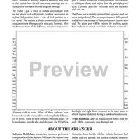 Hymns from "The Southern Harmony" for 2 Violins and Piano - Piano