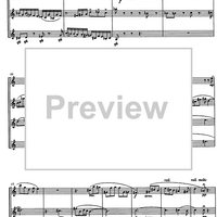 Quartetto (Quartet) - Score