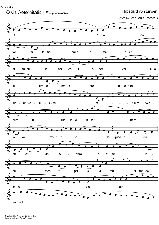 O Vis Aeternitatis-Responsorium