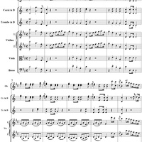 March in D Major, K213b (K215) - Full Score