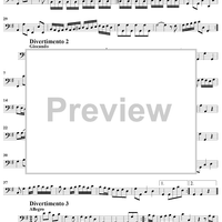 Quartet in G major - Cello/Bassoon 1