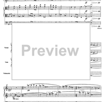 Suite per cinque - Score