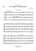 An English Folksong Suite - Score