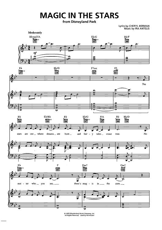 Magic in the Stars - from Disneyland Park