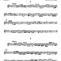 Selected Duets - From Handel’s Flute Sonatas - Horn in F 1