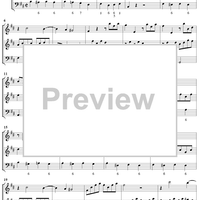 Trio Sonata in B Minor, Op. 3, No. 4 - Score