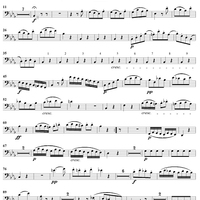 Trio in E-flat Major, Op. posth. - Cello