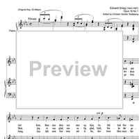 Vandring i skoven Op.18 No. 1