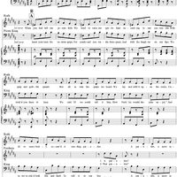 The Pirates of Penzance - Act II, No. 18: When you had left our pirate fold - Vocal Score