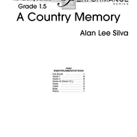 A Country Memory - Score