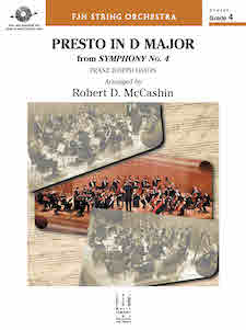 Presto in D Major - Double Bass