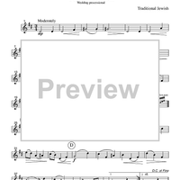 Yedid Nefesh - Wedding processional - Part 2 Flute, Oboe or Violin