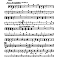 Minuet In Jazz - Drum Set