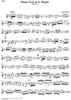 Piano Trio in G Major ("Gypsy Trio"), HobXV/25 - Violin