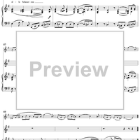 "Was Gott tut, das ist wohlgetan", Aria, No. 5 from Cantata No. 100: "Was Gott tut, das ist wohlgetan" - Piano Score