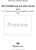 "Die Entführung aus dem Serail", Act 1, No. 4 "Constanze! Constanze! O wie ängstlich, o wie feurig" - Full Score