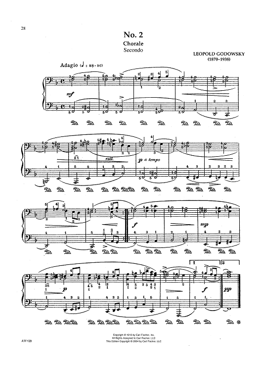 No. 2 Chorale - from Third Suite