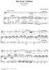 Six Songs, Op. 19a, No. 2: "The First Violet" (Das Erste Veilchen)
