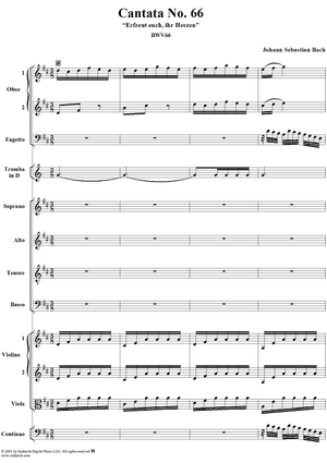 Cantata No. 66: Erfreut euch, ihr Herzen, BWV66