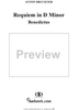 Requiem in D Minor, No. 7: Benedictus