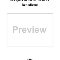 Requiem in D Minor, No. 7: Benedictus