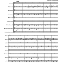 Molly on the Shore - Score