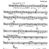 La gnot dai muarz (The night of the Dead) [set of parts] - Double Bass