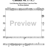 Cantata No. 17 - Trombone
