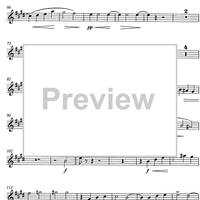 Messe solenne [set of parts] - B-flat Clarinet 1