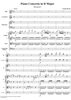 Piano Concerto in D Major, Movement 1 - Full Score