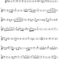 Sonata No. 19 in E Minor - Flute