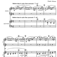 Pour invoquer Pan, dieu de vent d'été - Score