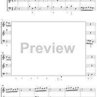 Trio Sonata in C Major  - Op. 4, No. 1 - Score