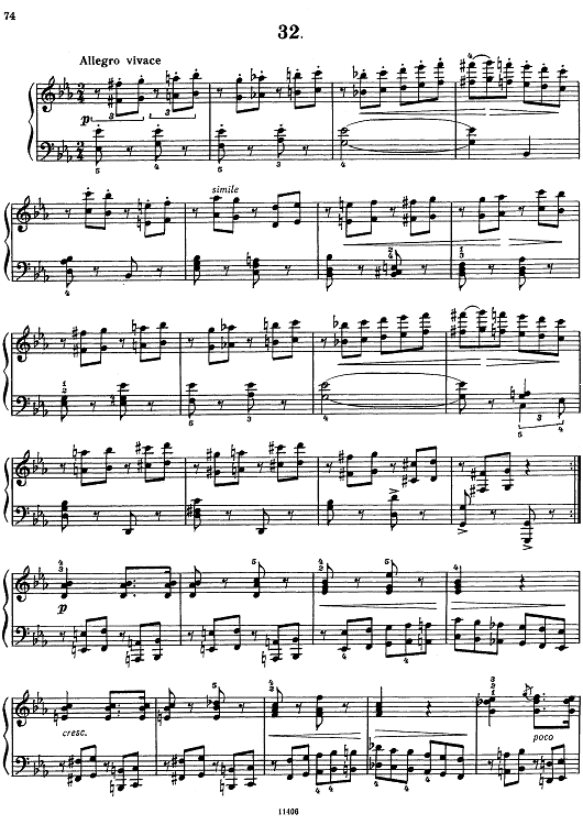 Etude Op.66 No.32