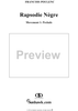 Rapsodie Nègre, I: Prélude - Score