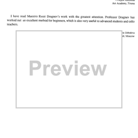 Cello - From the Harmonics to the Positions - Cello