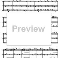 Ein Scherz-Trio - Score