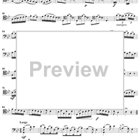 Cello Sonata No. 1 in B-flat Major, RV47 - Cello