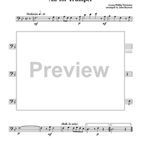 Air for Trumpet - Trombone