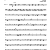 Deck the Halls - Trombone 4