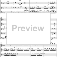 String Quintet No. 6 in E-flat Major, K614 - Score